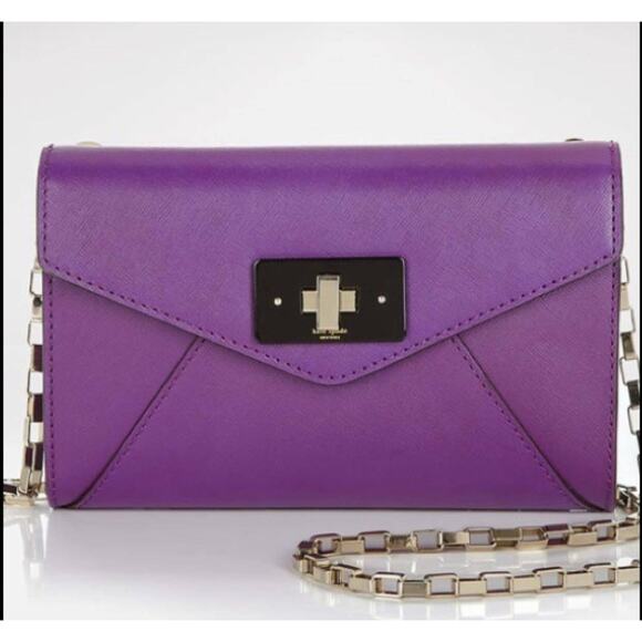 Kate Spade Sonia Purple Crossbody Bag - Picture 1 of 8